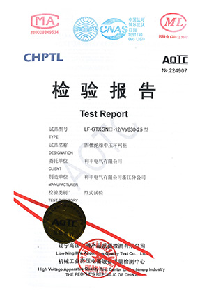 LF-GTXGN□-12(V)/630-25型 固體絕緣中壓環網柜